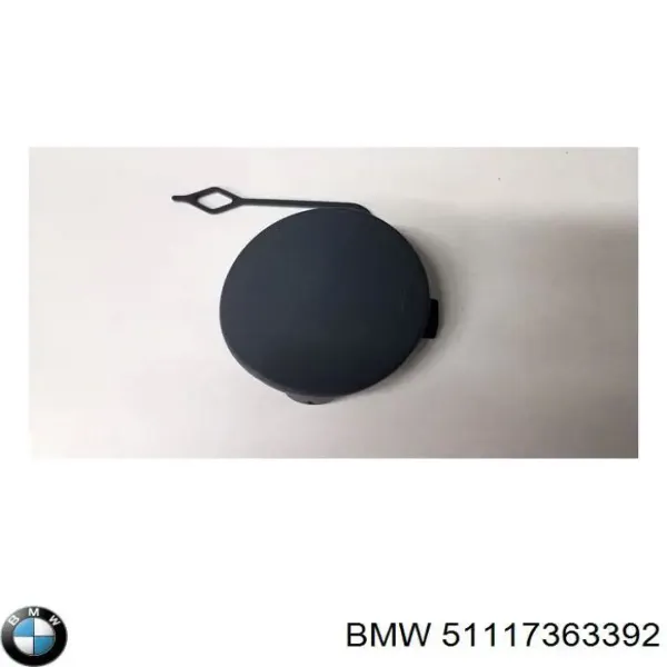 Заглушка буксировочного крюка 51117363392 BMW