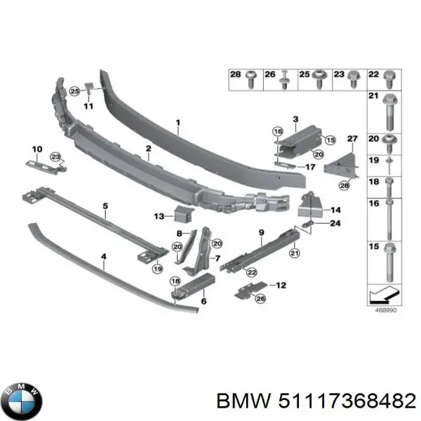  51117368482 BMW
