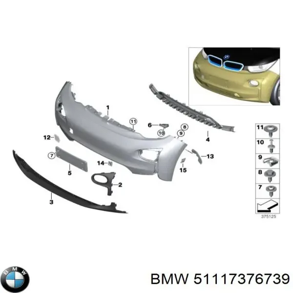  51117376739 BMW