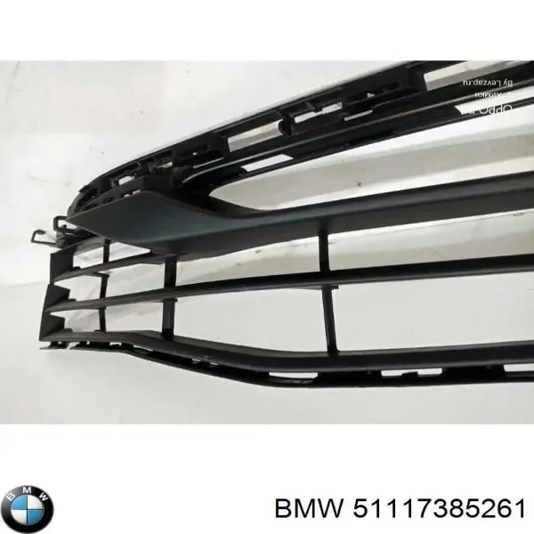 Решетка бампера переднего левая 51117385261 BMW