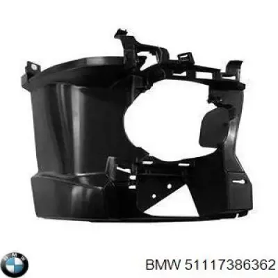 Кронштейн крепления противотуманной фары правой 51117386362 BMW