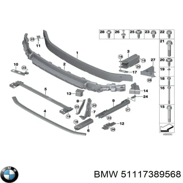  51117389568 BMW
