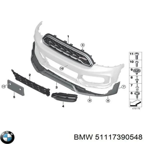  51117390548 BMW