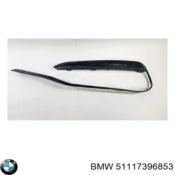 Молдинг решетки бампера переднего левый BMW 3 F30