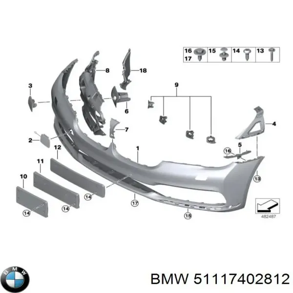  51117402812 BMW
