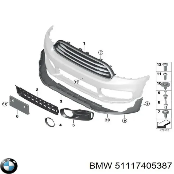  51117405387 BMW