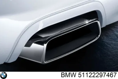 Решетка бампера заднего BMW 51122297467
