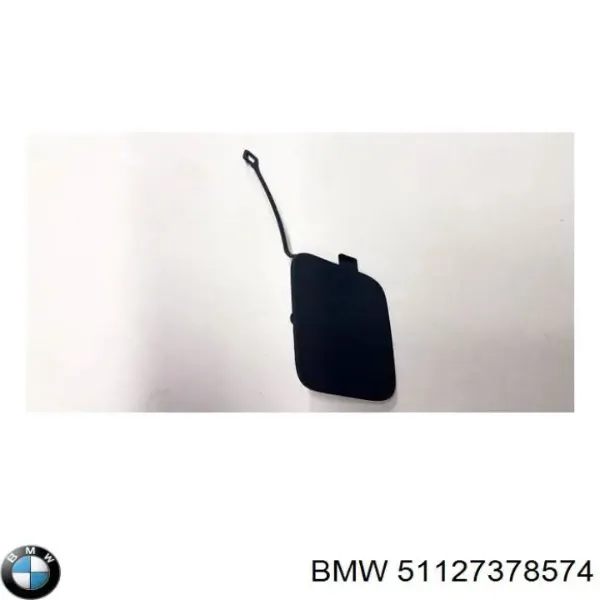 Заглушка бампера буксировочного крюка задняя 51127378574 BMW