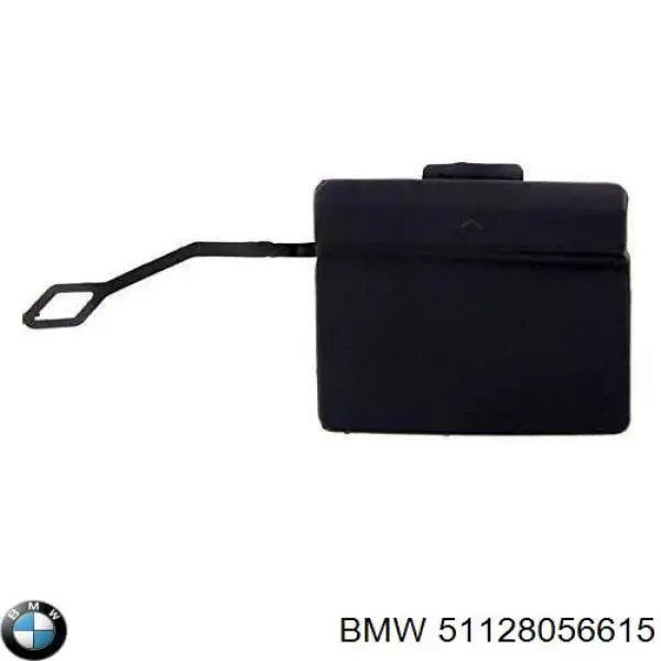 Заглушка бампера буксировочного крюка задняя 7035174 Autotechteile