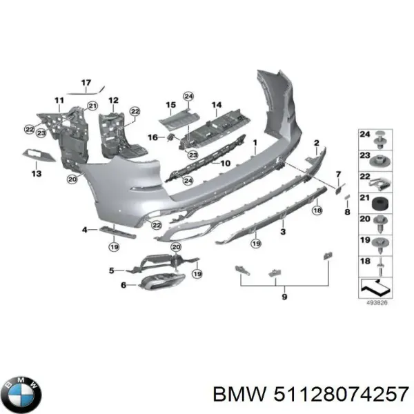  51128074257 BMW