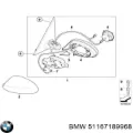 Корпус зеркала заднего вида правого (внутрення часть) BMW 51167161546