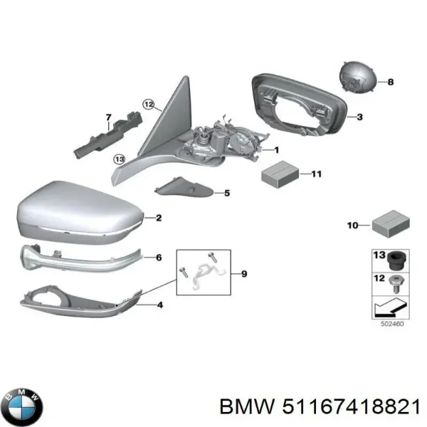  51167418821 BMW