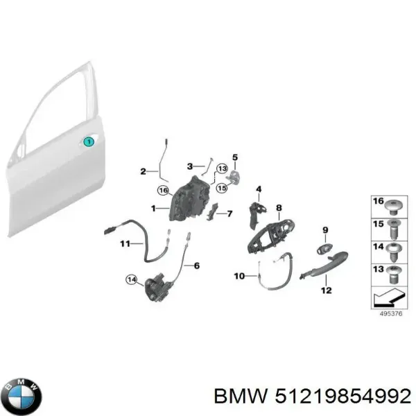 51219854992 BMW