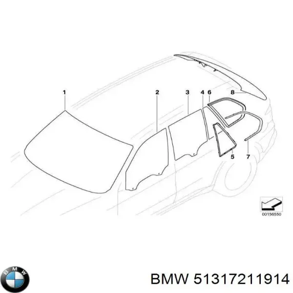 Лобовое стекло 2452AGSCMUV2T Sekurit