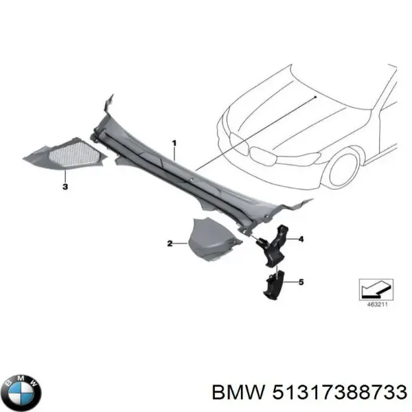  61667388733 BMW