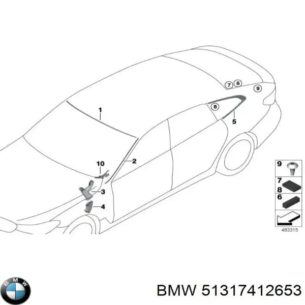  51317412653 BMW