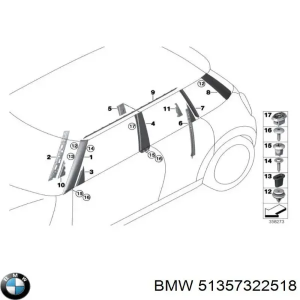  51357322518 BMW