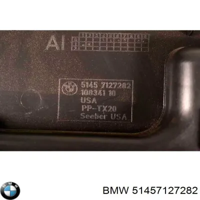 Крышка аккумулятора (АКБ) BMW 51457127282