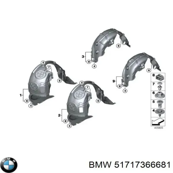  51717366681 BMW