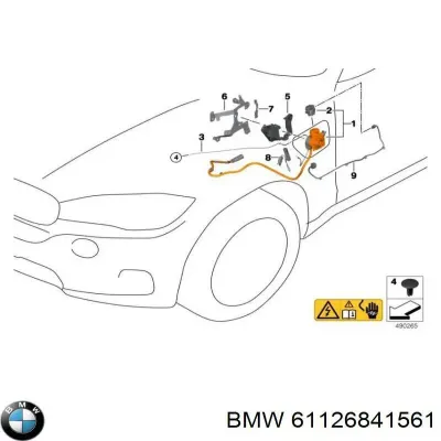 Порт зарядки BMW 61126841561