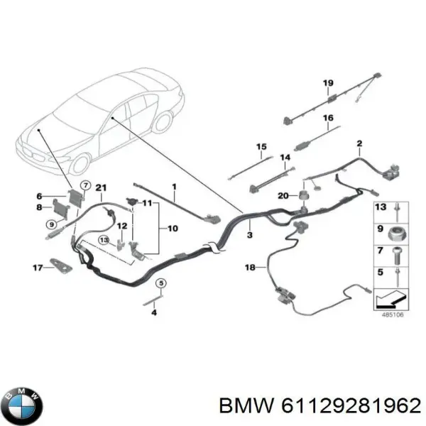  61129281962 BMW