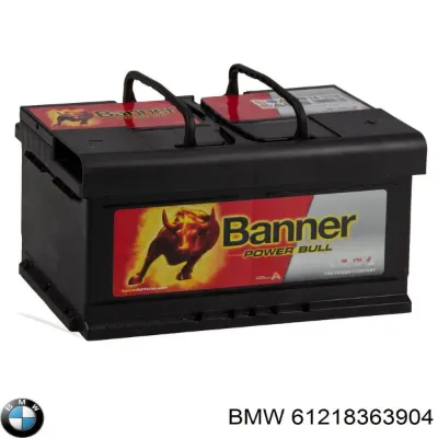 Автомобільний акумулятор БМВ 75 А/г 12 В (61218363904)