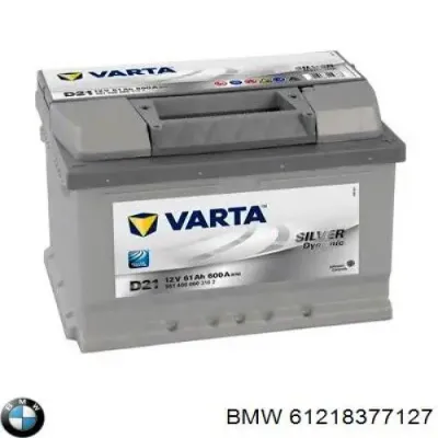 Автоакумулятор БМВ 61 А/г 12 В (61218377127)