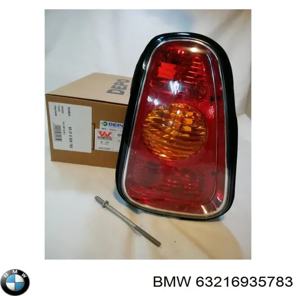 Фонарь задний левый 8821902LUE Depo/Loro/Abakus
