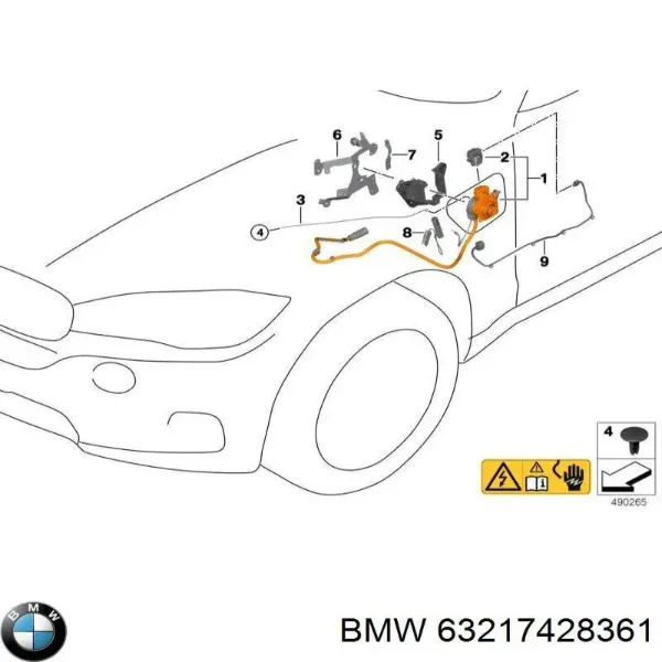  63217428361 BMW