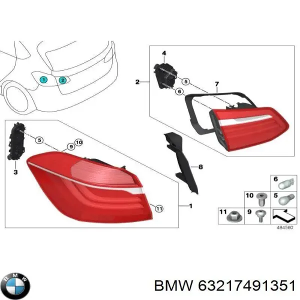  63217491351 BMW