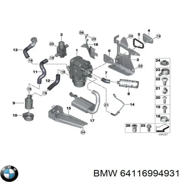Регулирующий клапан охлаждающей жидкости TQ20127 Tqparts