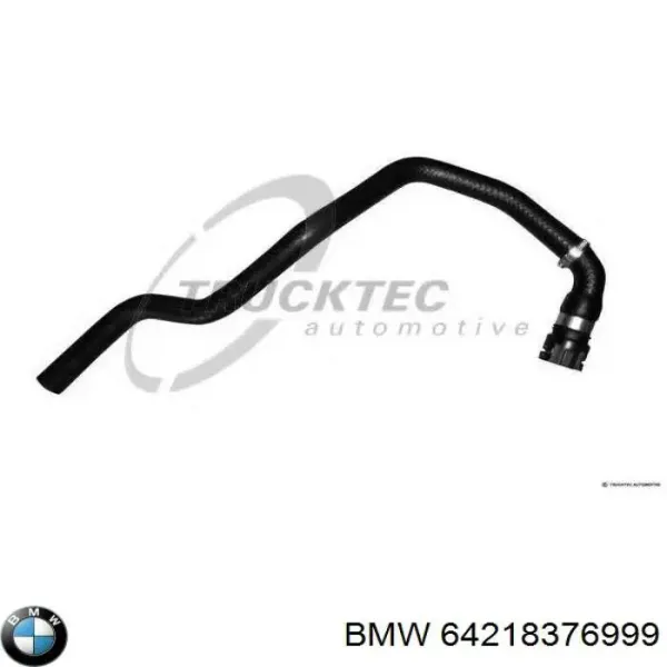Патрубок системы охлаждения 64218376999 BMW