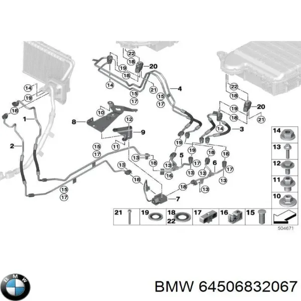  64506832067 BMW