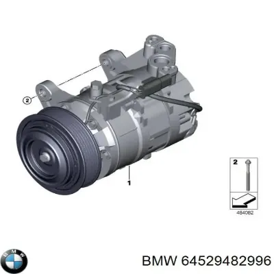 Газ-хладагент BMW 64529482996