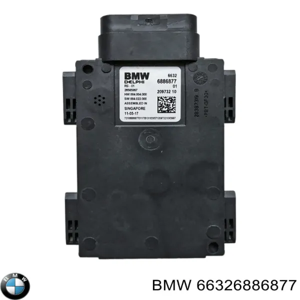 Радар смены полосы движения 6886877 BMW