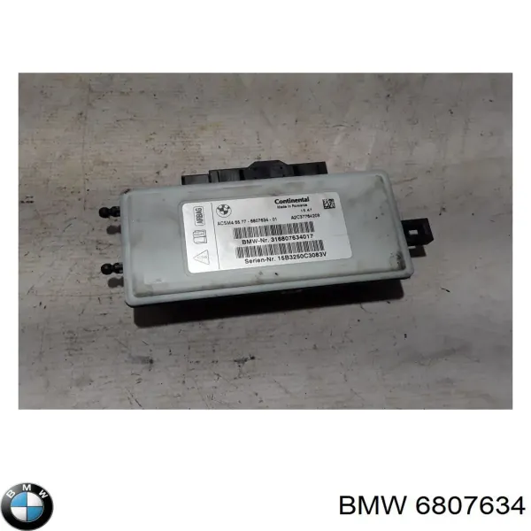 Модуль-процессор управления подушкой безопасности (ЭБУ AIRBAG) 6807634 BMW