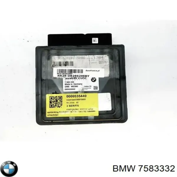 Блок управления двигателем 7583332 BMW