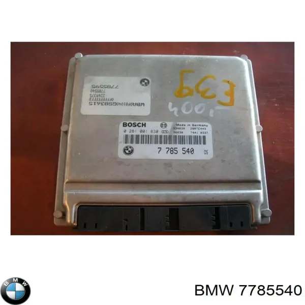 Блок управления двигателем 7785540 BMW