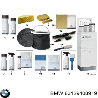 Шампунь автомобильный BMW 83129408919