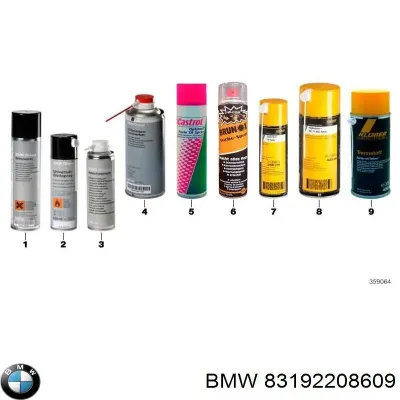Смазка для замков и петель BMW 83192208609