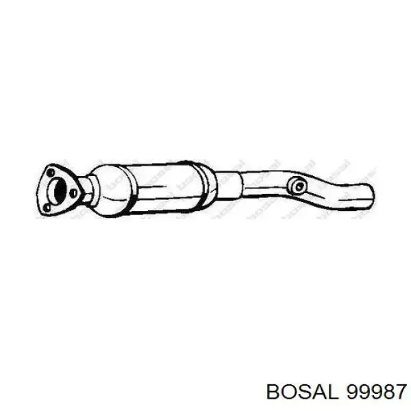 Катализатор 99987 Bosal