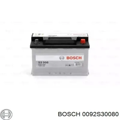 Акумуляторна батарея Бош 70 А/г 12 В (0092S30080)