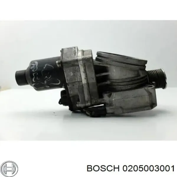 Дроссельная заслонка компрессора наддува 0205003001 Bosch