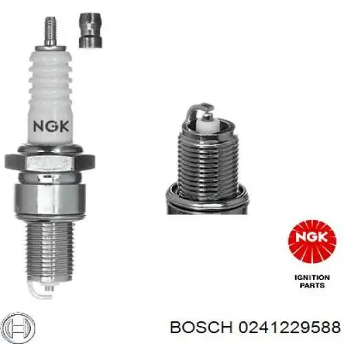 Свечи зажигания 0241229588 Bosch