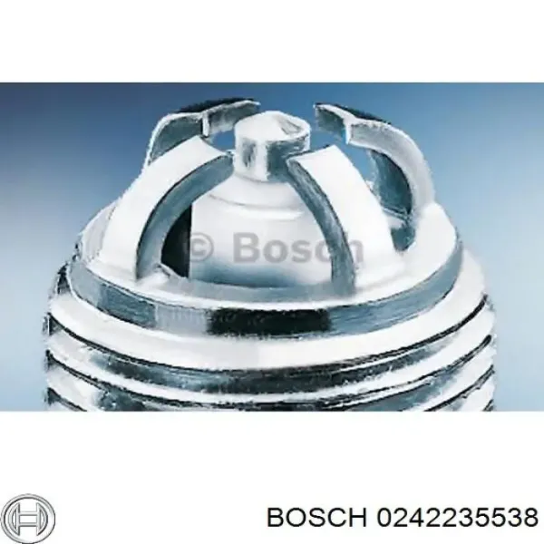 Свечи зажигания 0242235538 Bosch