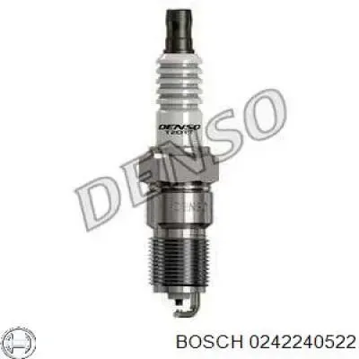 Свечи зажигания 0242240522 Bosch