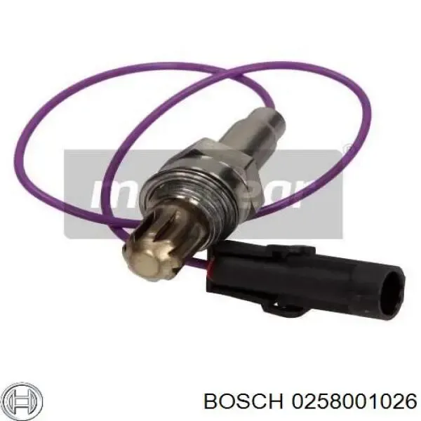 Датчик кислорода до катализатора 0258001026 Bosch