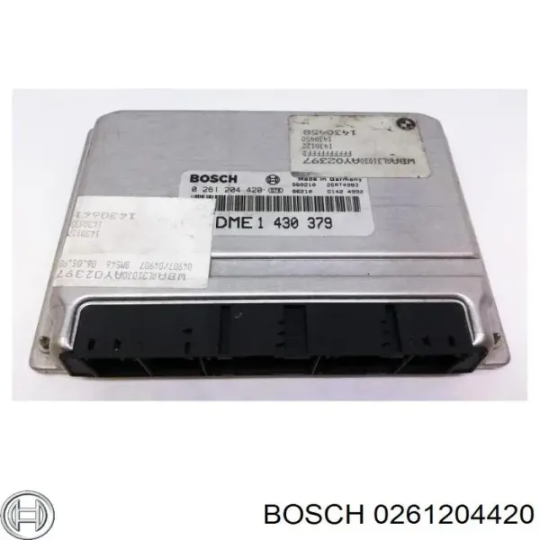 Блок управления двигателем 0261204420 Bosch