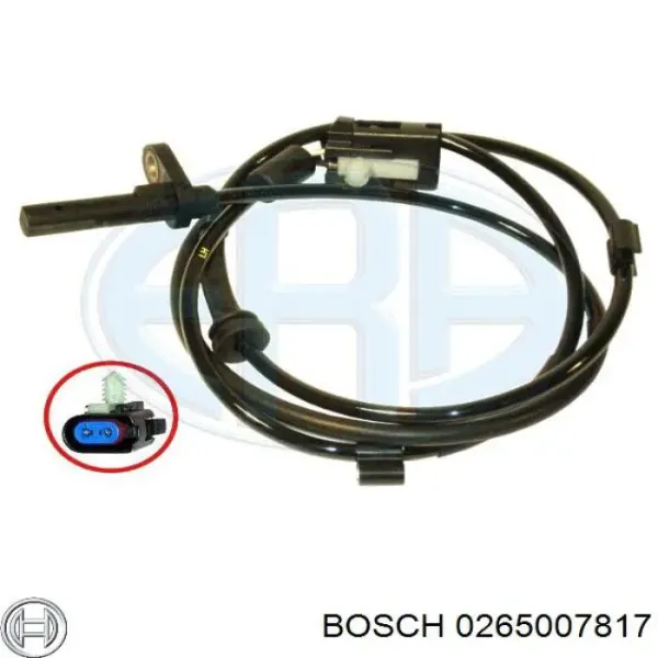 Датчик АБС задний левый 0265007817 Bosch