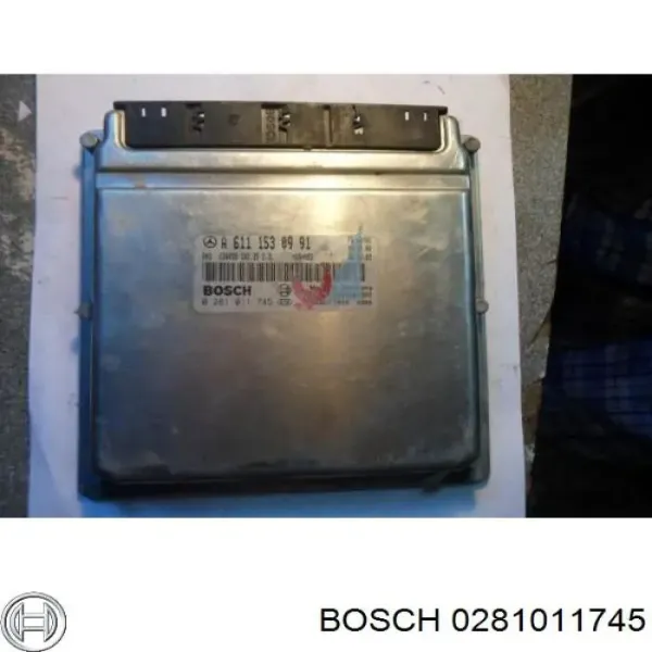Блок управления двигателем 0281011745 Bosch